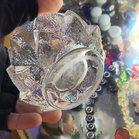 Glass Art Piece - Candle Holder - Picture 8 of 8